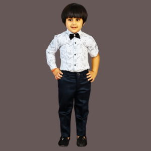 boys 3 picec party wear dress romeo star navy blue